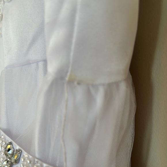 Angels White Sleeveless Scoop Neck Sundress - Picture 12 of 13